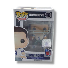 Funko Pop NFL Dallas Cowboys Tony Romo number 40 in box