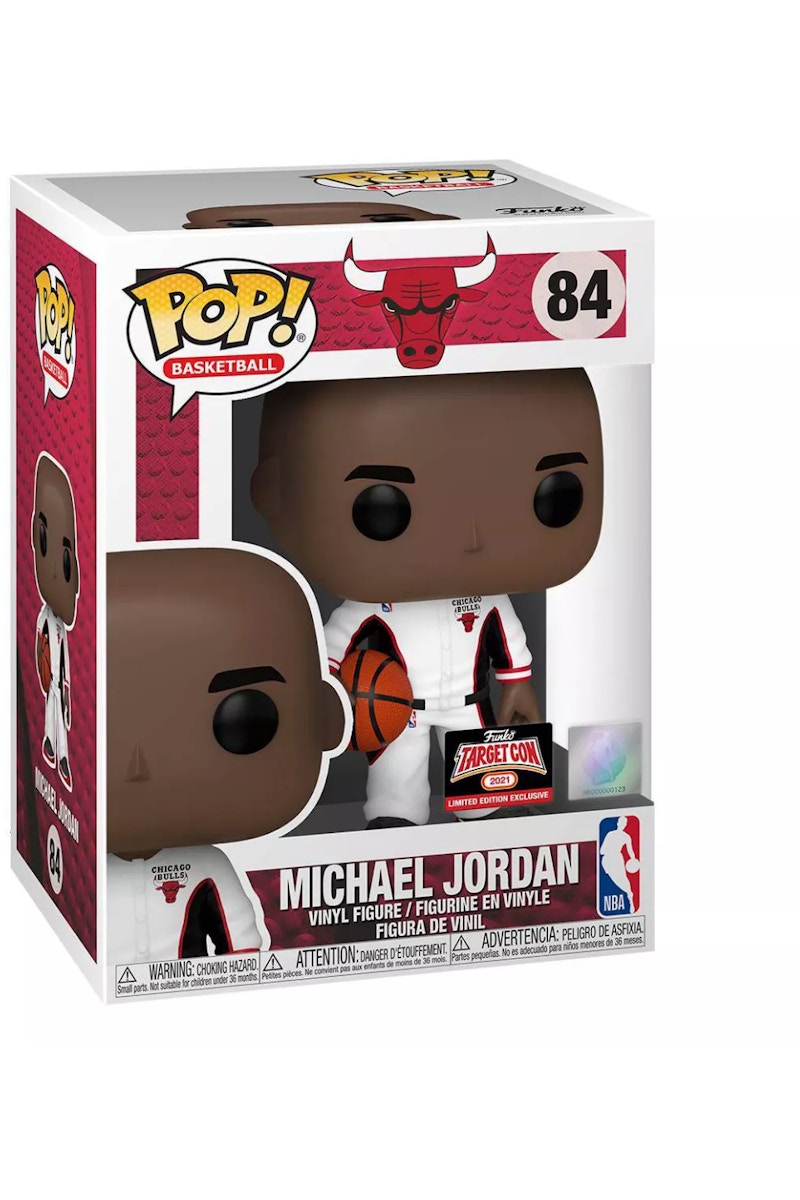 Funko Pop Chicago Bulls Michael Jordan TargetCon 2021 Exclusive number 84 in box