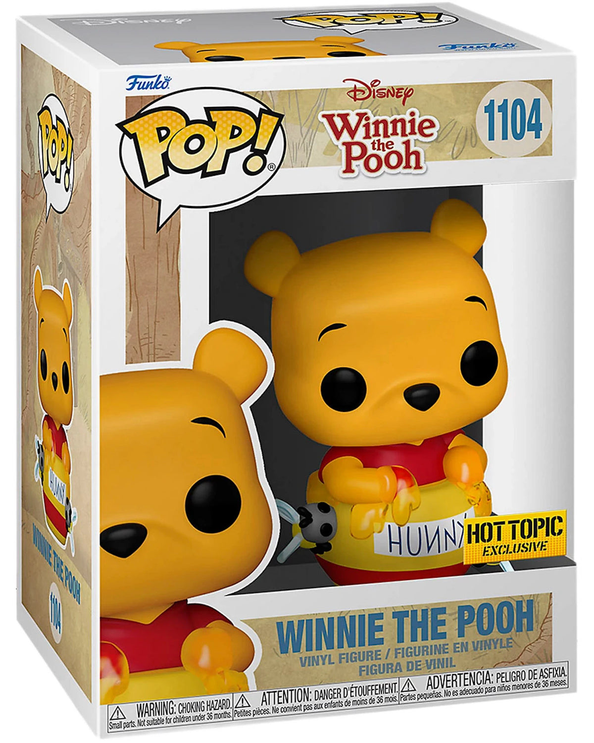 Funko Pop! Winnie the Pooh #1104 Hot Topic Exclusive boxed figure