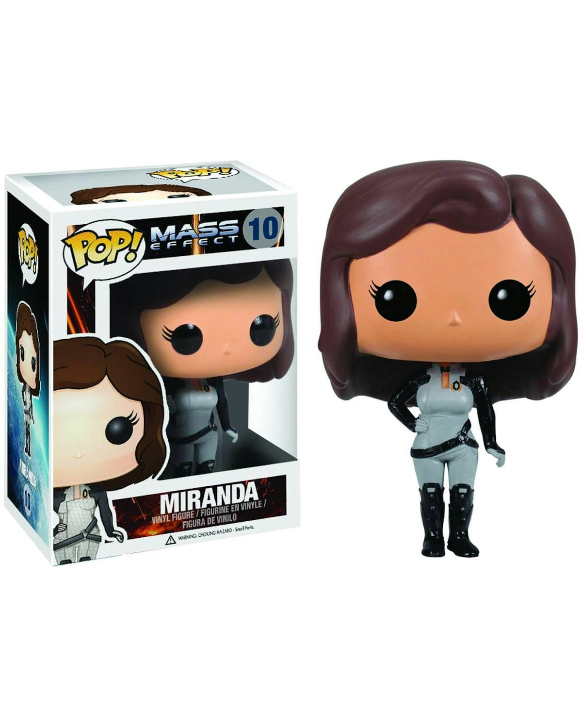 Funko Pop Mass Effect Miranda number 10 boxed figure