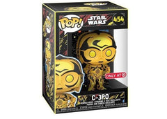 Funko Pop! Star Wars Retro Series C-3PO Target Exclusive #454 boxed figure