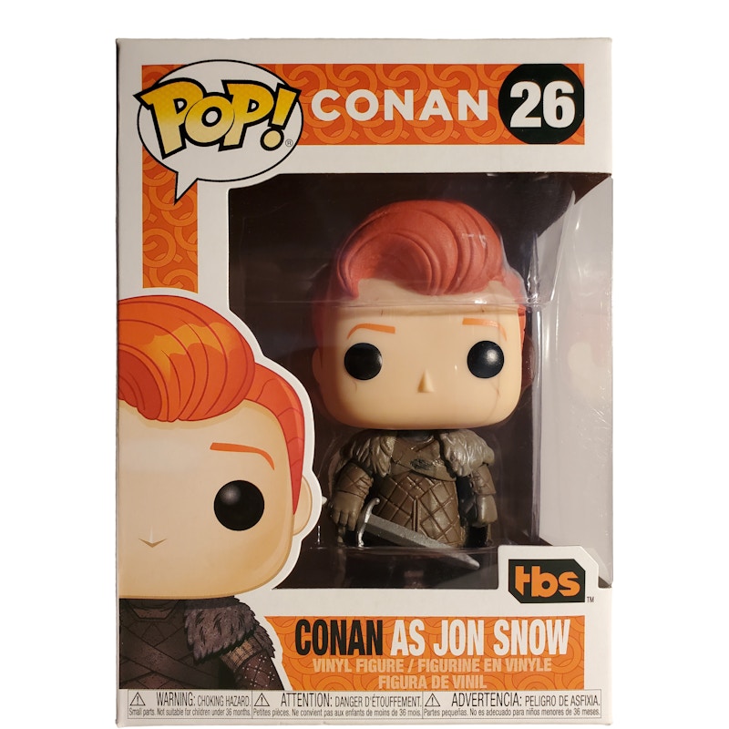 Funko Pop! Conan as Jon Snow #26 boxed figure
