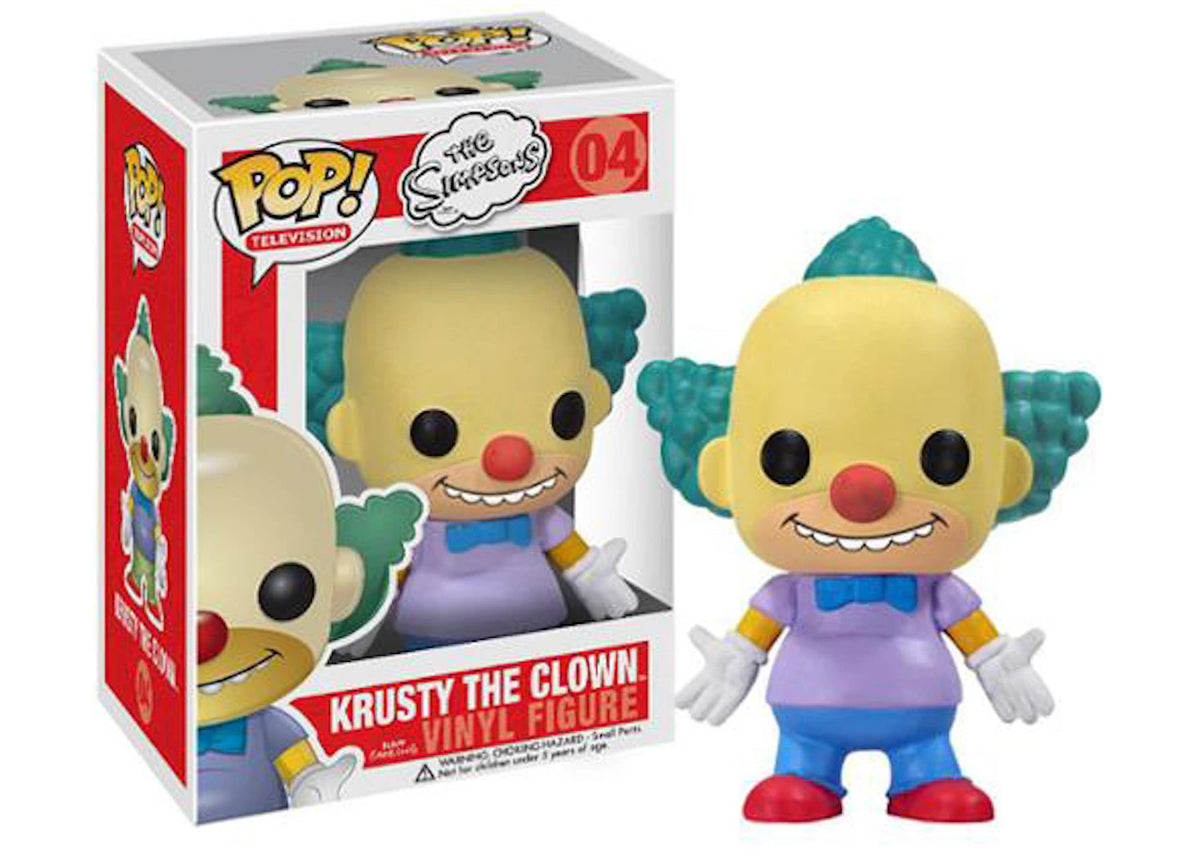 Funko Pop! Krusty the Clown #04 damage to back