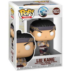 Funko Pop Mortal Kombat 1 Liu Kang God of Fire number 1023