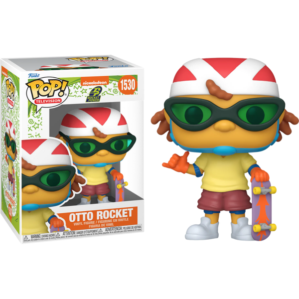 Funko Pop! Rocket Power: Otto Rocket #1530 boxed figure