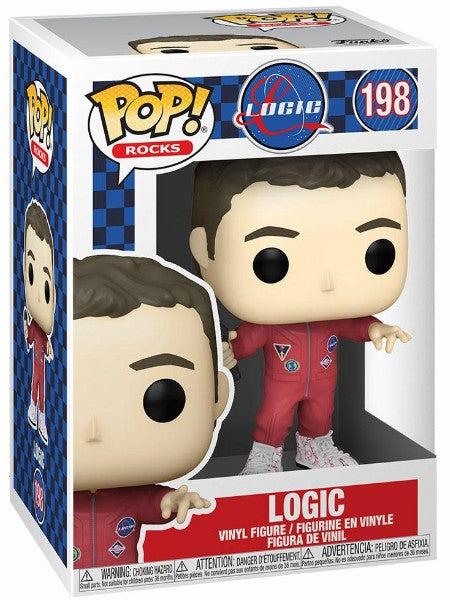 Boxed Funko Pop Rocks Logic number 198
