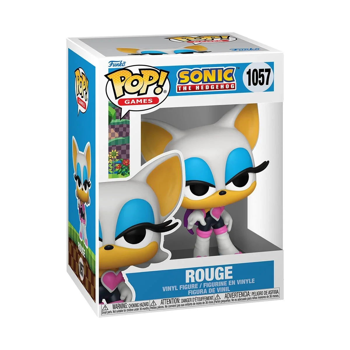 Funko Pop! Sonic the Hedgehog: Rouge #1057 in retail box