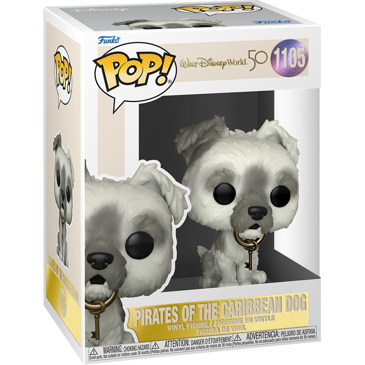 Funko Pop Walt Disney World Pirates of the Caribbean Dog 1105 boxed figure