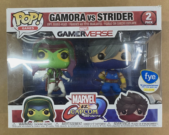 Funko Pop Gamora Vs Strider Gamerverse 2 Pack FYE Exclusive