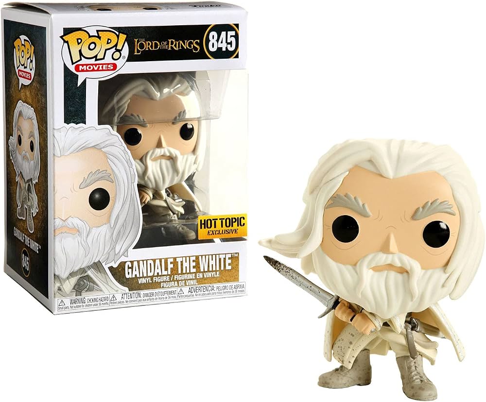 Funko Pop! The Lord of the Rings: Gandalf the White (Hot Topic Exclusive) #845