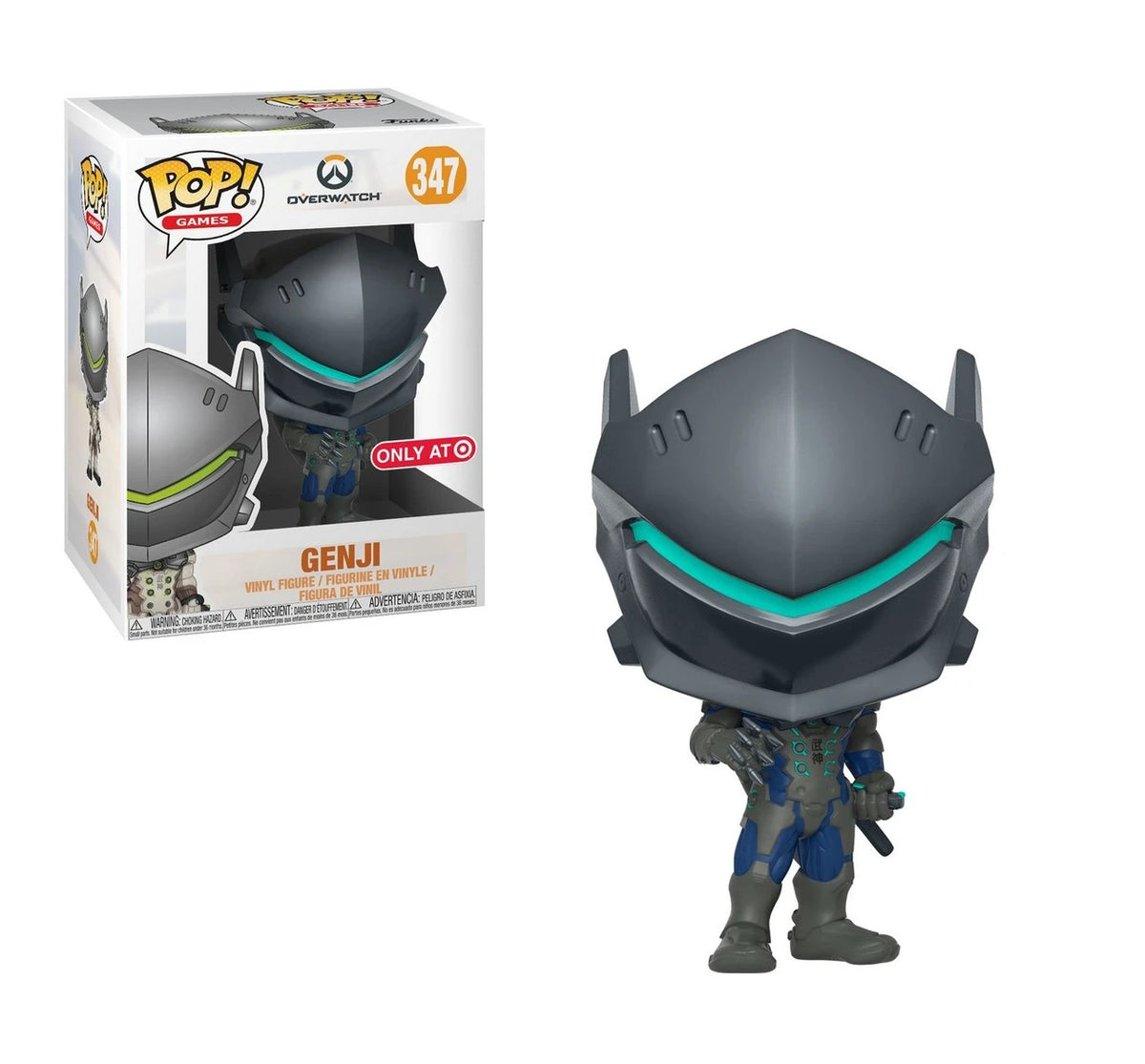Funko Pop! Overwatch: Genji (Target Exclusive) #347 (minor box damage)