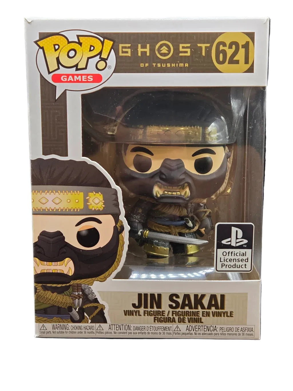 Funko Pop! Ghost of Tsushima: Jin Sakai #621 (Little box damage)