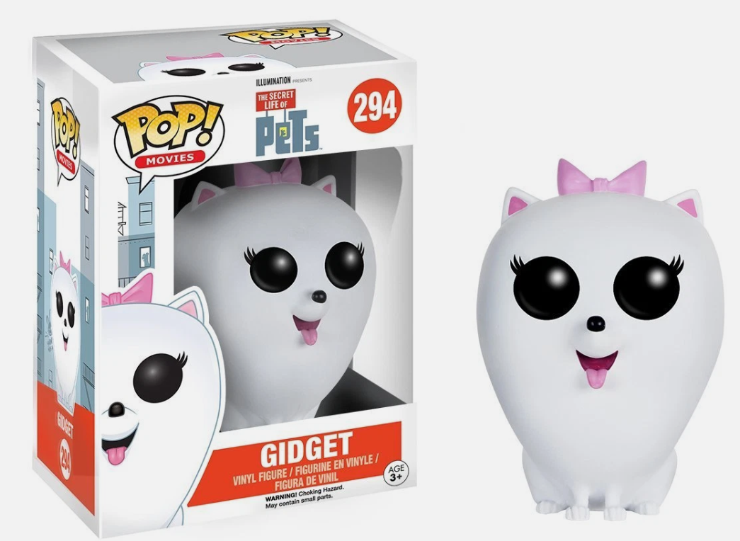 THE SECRET LIFE OF PETS - GIDGET 3.75" POP MOVIES VINYL FIGURE FUNKO 294