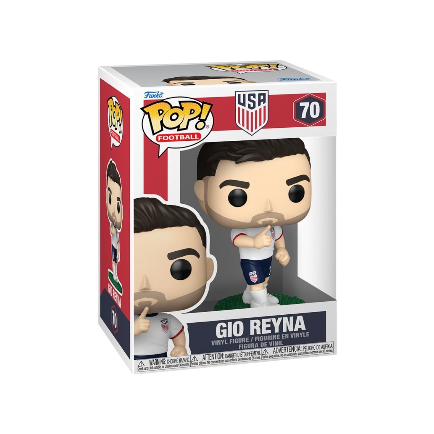 Funko Pop USA Soccer Gio Reyna 70