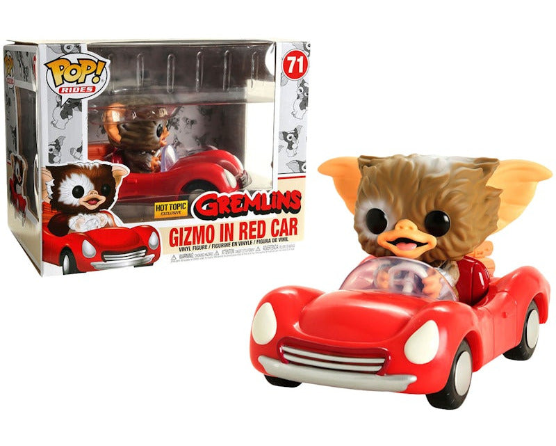 Funko Pop! Gremlins: Gizmo in red car (Hot Topic Exclusive) #71 (shelf wear)