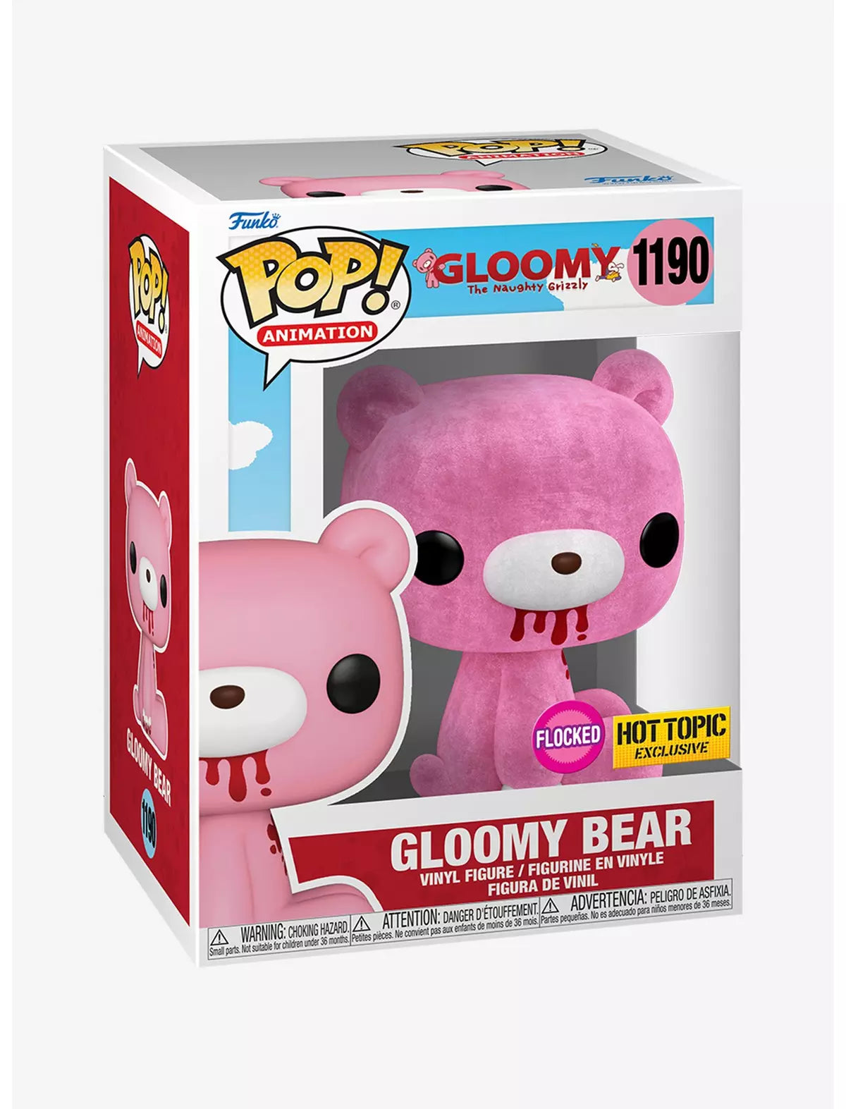 Funko Pop! Gloomy Bear (Flocked) [Hot Topic Exclusive] #1190