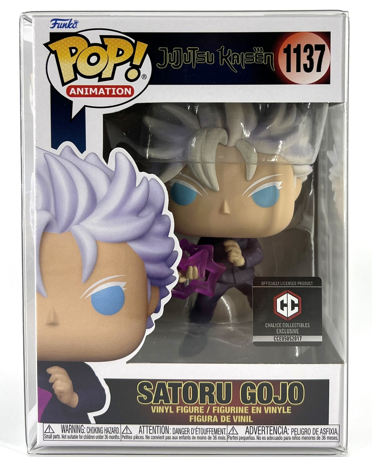Funko Pop! Satoru Gojo (Chalice Collectibles Exclusive) #1137