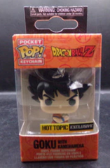 Dragon Ball Z Goku with Kamehameha Hot Topic Exclusive Funko Pocket Pop! Key Chain