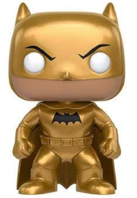POP! Funko DC Super Heroes Golden Midas Batman Exclusive #163