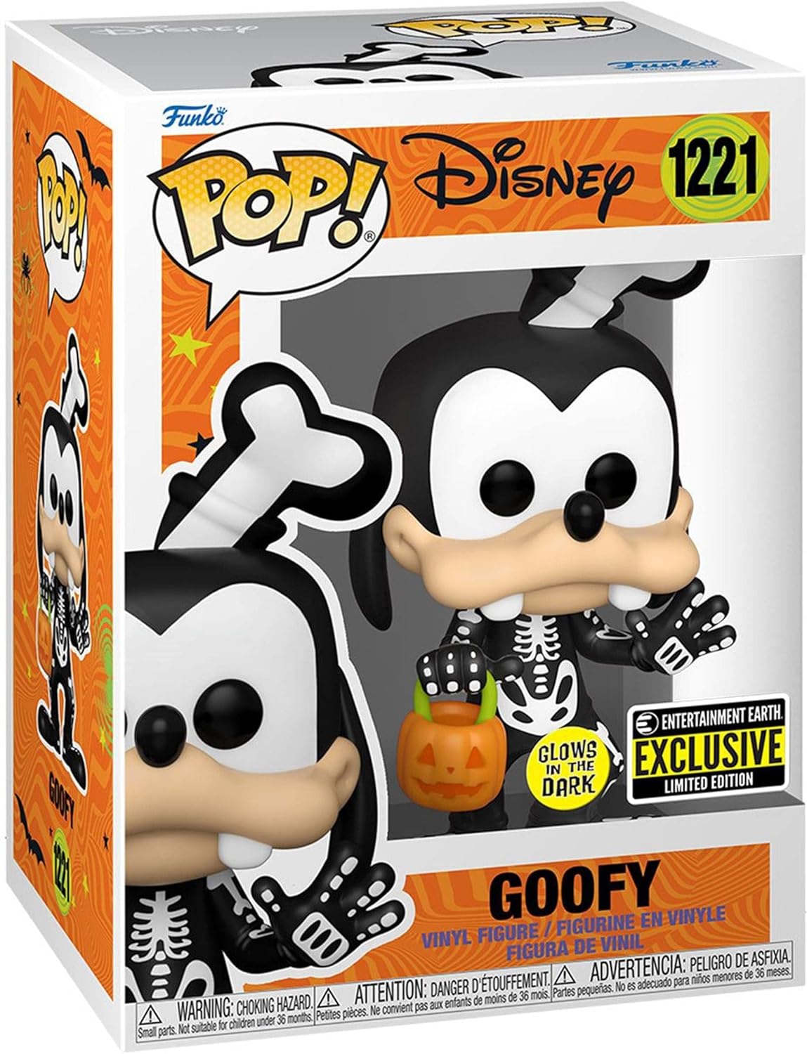 Funko Pop! Goofy (Glows) [Entertainment Earth Exclusive] #1221