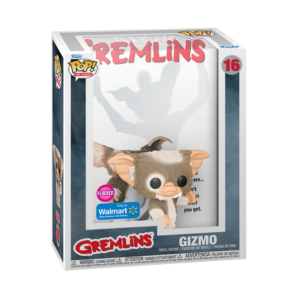 Funko Pop! VHS Cover - Gremlins: Gizmo (Flocked) [Walmart Exclusive] #16 (shelf wear)