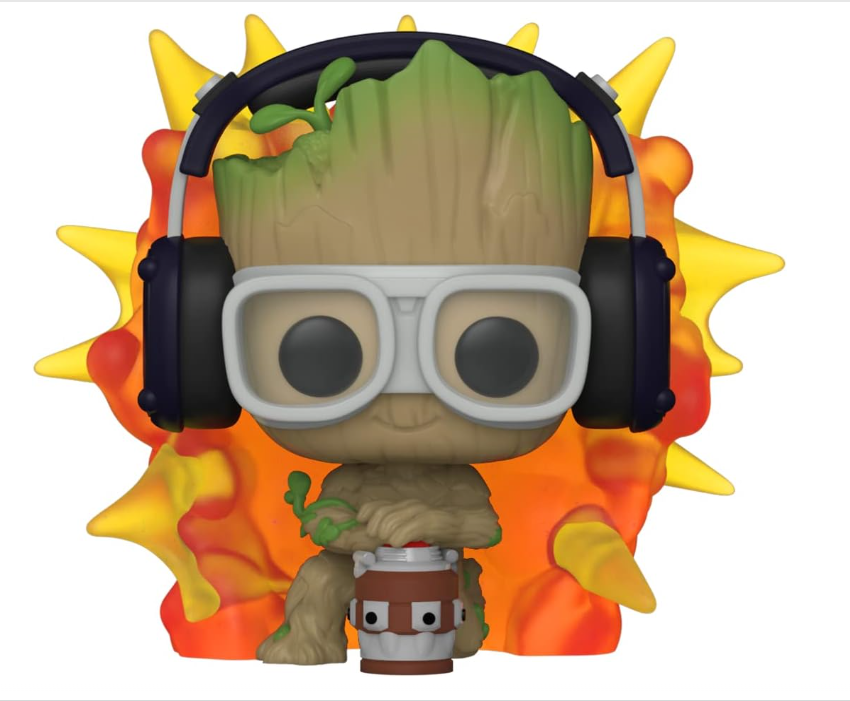 Funko Pop! I AM GROOT: GROOT WITH DETONATOR #1195