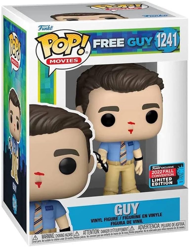 Funko Pop! Free Guy: Guy (2022 Fall Convention) #1241