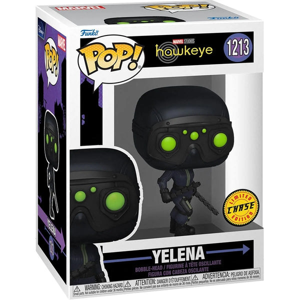 Funko Pop Hawkeye Yelena Chase 1213 boxed