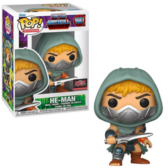 Funko Pop! Turtles of Grayskull He-Man #1661 with 2025 TargetCon Exclusive sticker and retail box