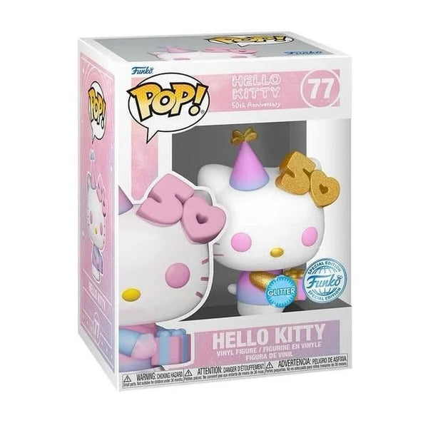 Funko Pop! Hello Kitty: Hello Kitty (Glitter) (Special Edition) #77