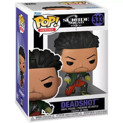 Funko Pop Suicide Squad Isekai Deadshot number 533 boxed figure