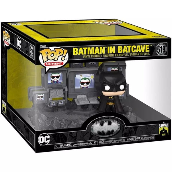 Funko Pop! Batman: Batman in Batcave #519 (Minor rip on screen)(Shelf Wear)