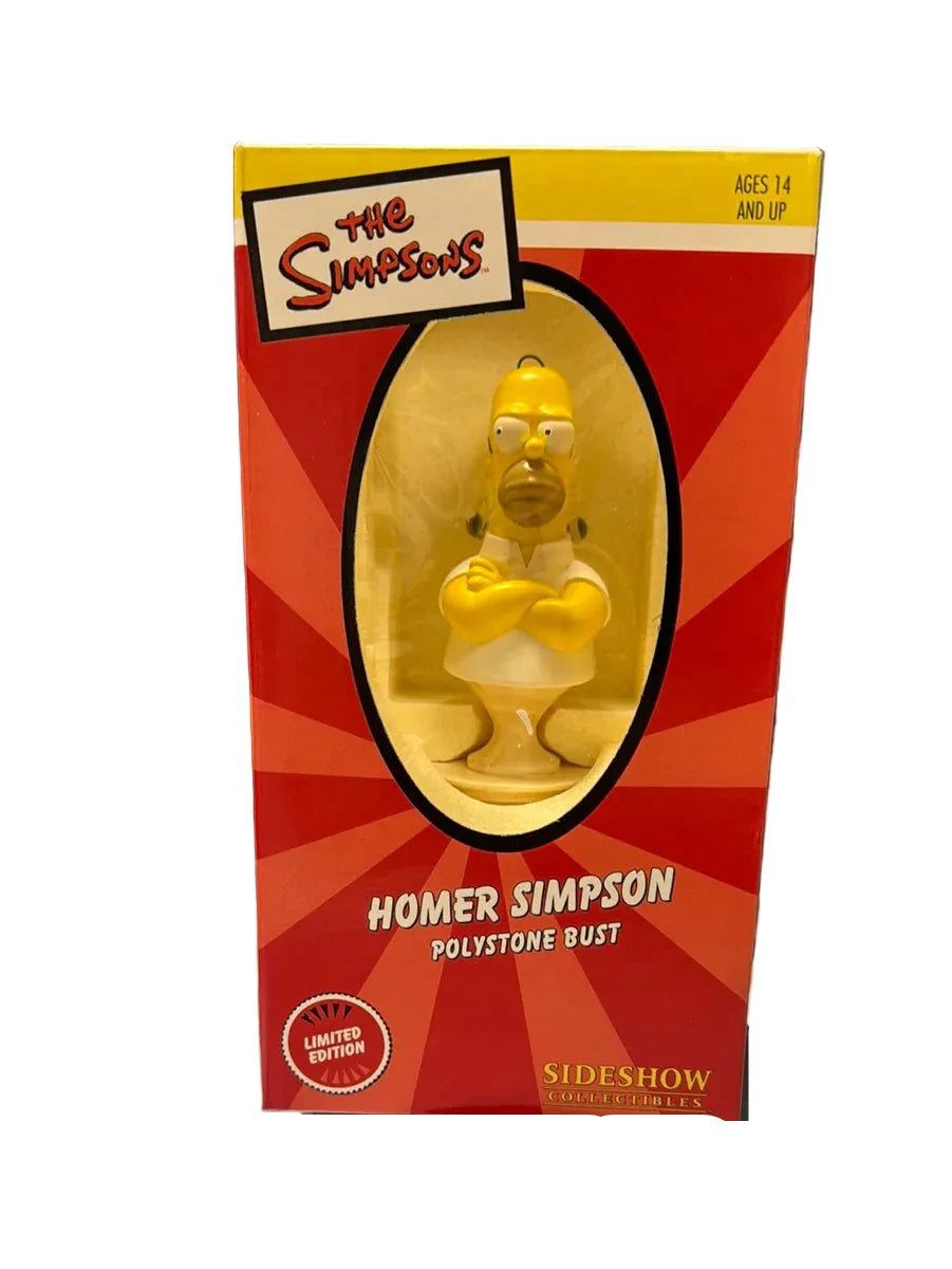 Sideshow Collectibles: The simpsons - Homer Simpsons Polystone Bust (Limited Edition)
