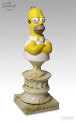 Sideshow Collectibles: The simpsons - Homer Simpsons Polystone Bust (Limited Edition)