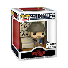 Funko Pop! Stranger Things - Byers House: Hopper (Amazon Exclusive) #1188