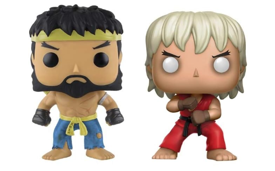 Hot Ryu & Violent Ken (GameStop Exc): Funk o Pop! Games