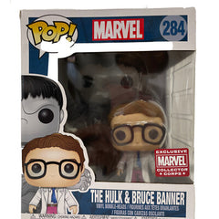 Funko Pop! The Hulk & Bruce Banner (Exclusive) #284