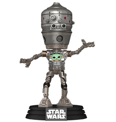 STAR WARS  -  THE MANDALORIAN  # 720  -  POP! VINYL FIGURE OF IG-12 WITH GROGU