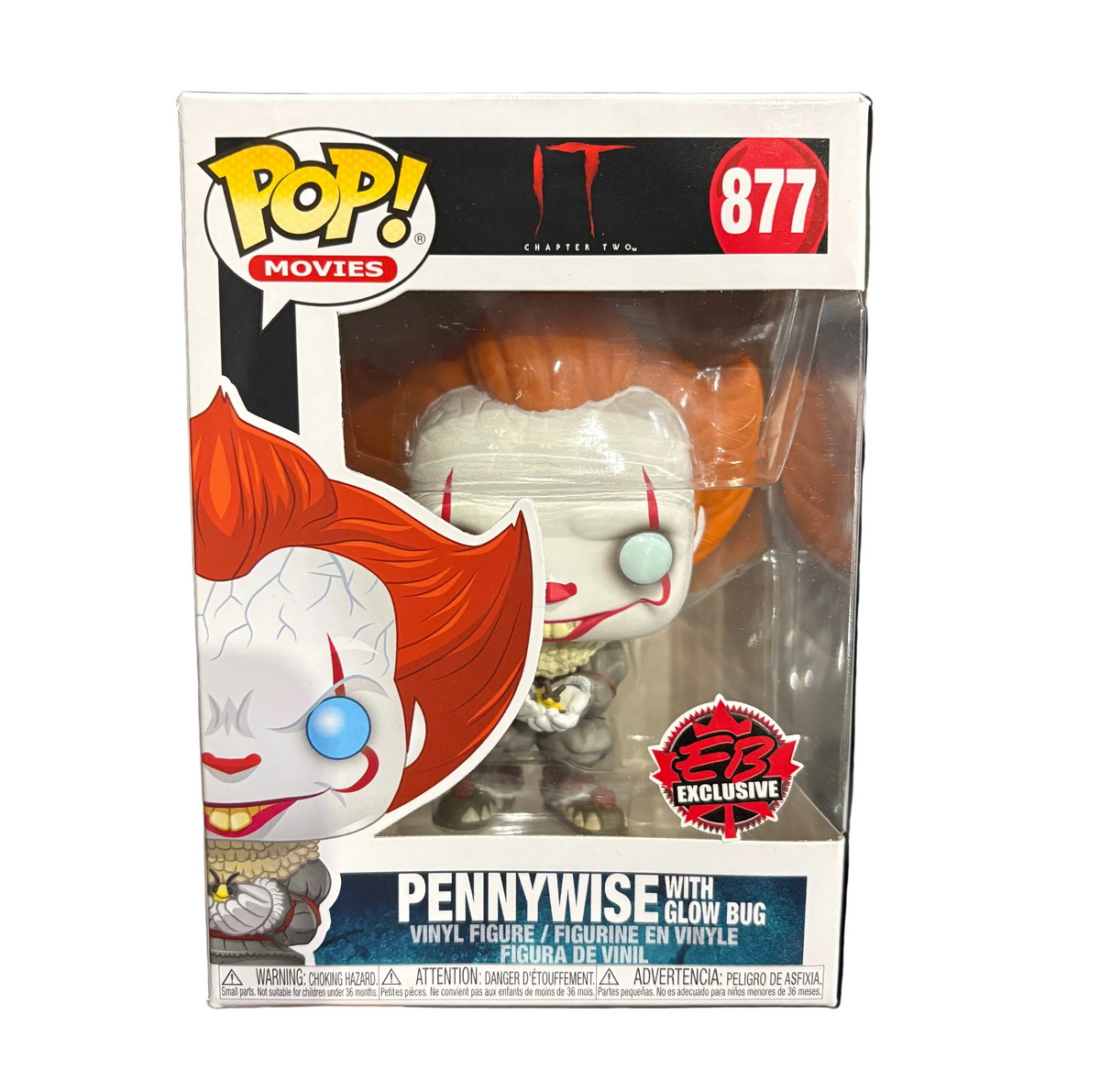 Funko Pop! Pennywise with glow bug (EB Exclusive) #877