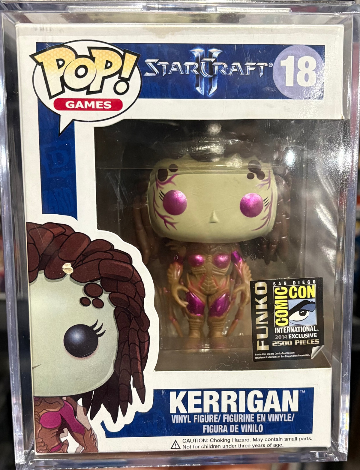 Funko Pop! Kerrigan (SDCC 2014 Exclusive 2500 pcs) #18 (shelf wear)