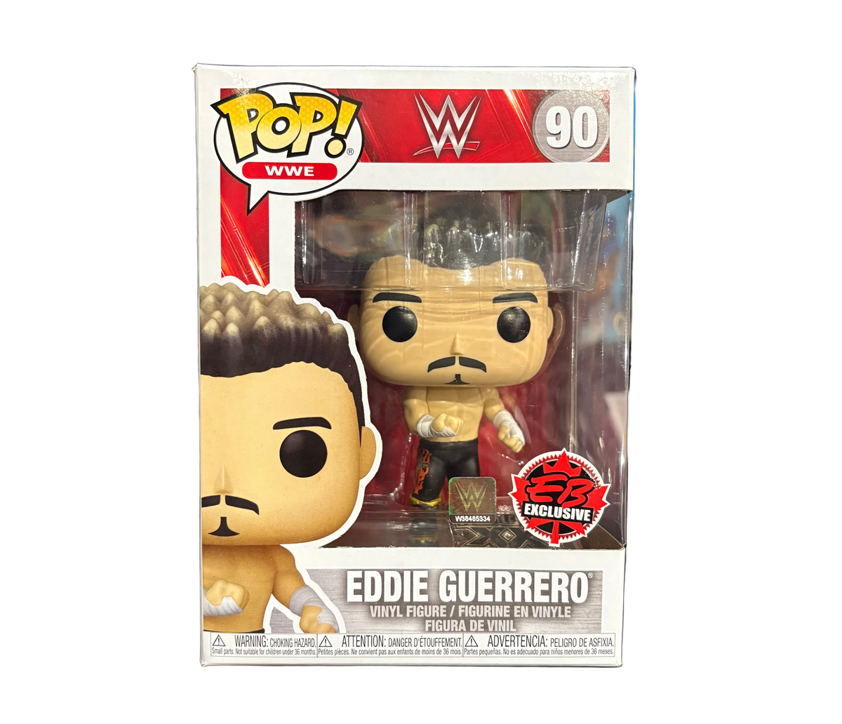 Funko Pop! WWE: Eddie Guerrero (EB Games) #90