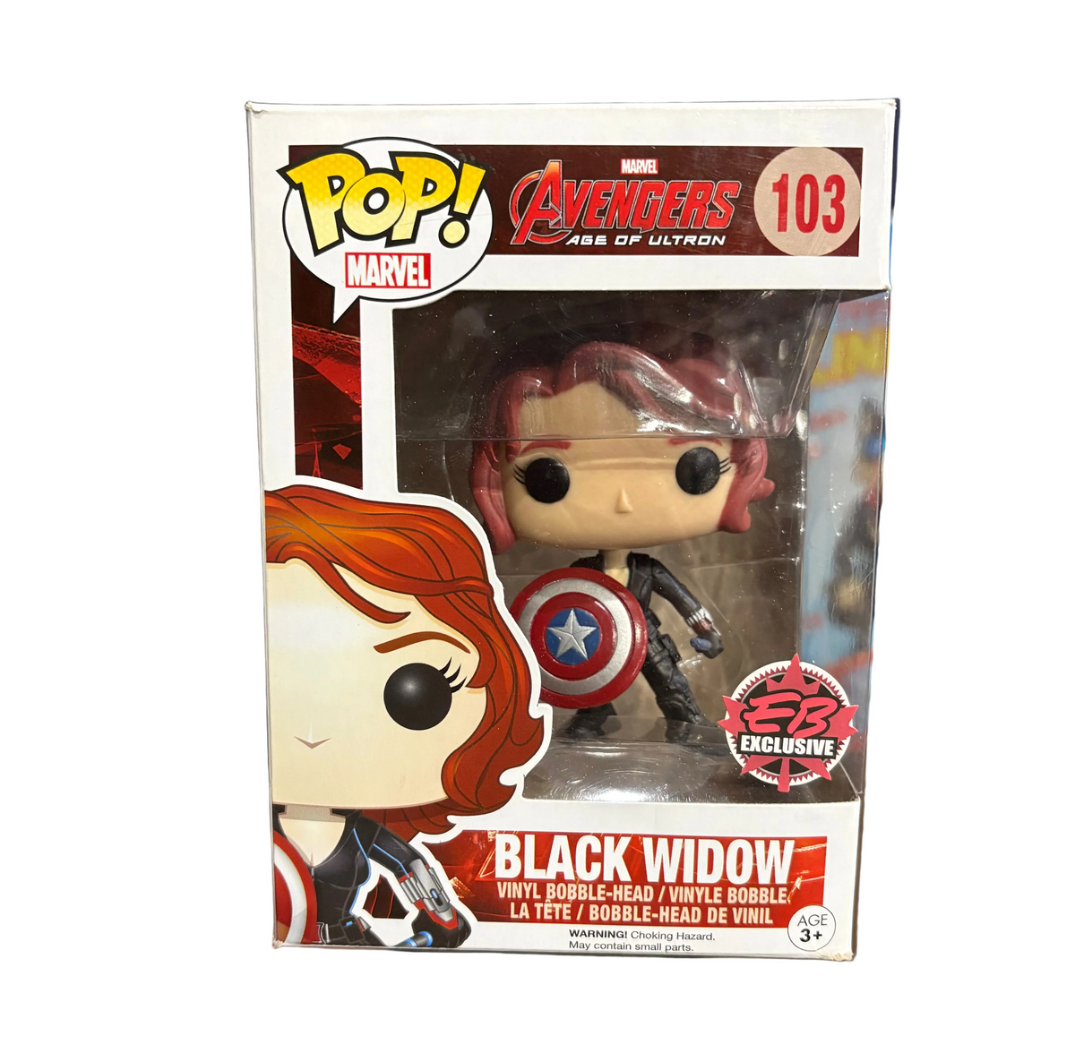 Funko Pop! Black Widow (EB Exclusive) #103 (light box damage)