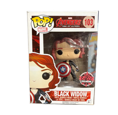 Funko Pop! Black Widow (EB Exclusive) #103 (light box damage)