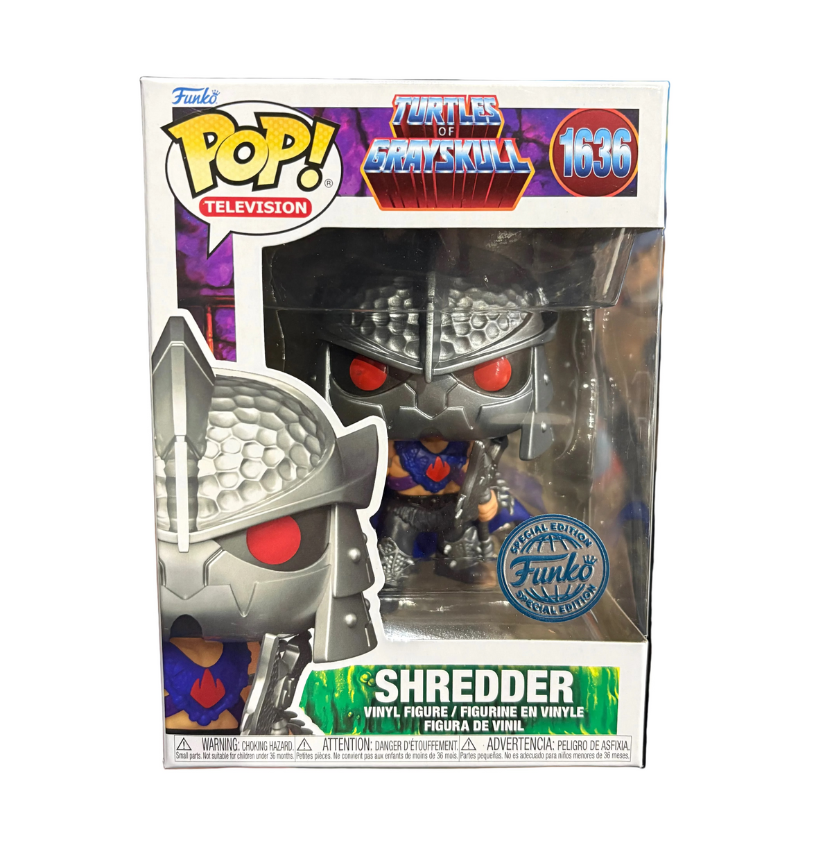 Funko Pop! Turtles of Grayskull: Shredder (Special Edition) #1636