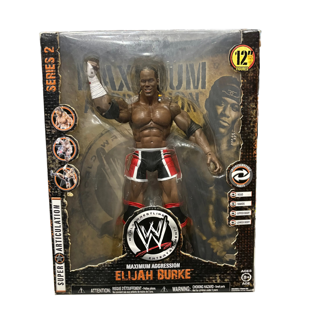 Jakks Pacific: WWE Maximum Aggression Elijah Burke 12-inch Action Figure