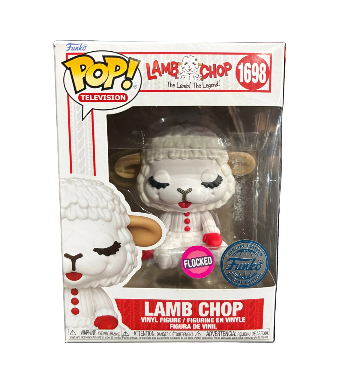 Funko Pop! Lamb Chop (Flocked) [Special Edition] #1698