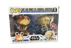 Funko Pop! Star Wars: Jar Jar Binks Vs. General Grievous (GS Exclusive) [2-Pack]