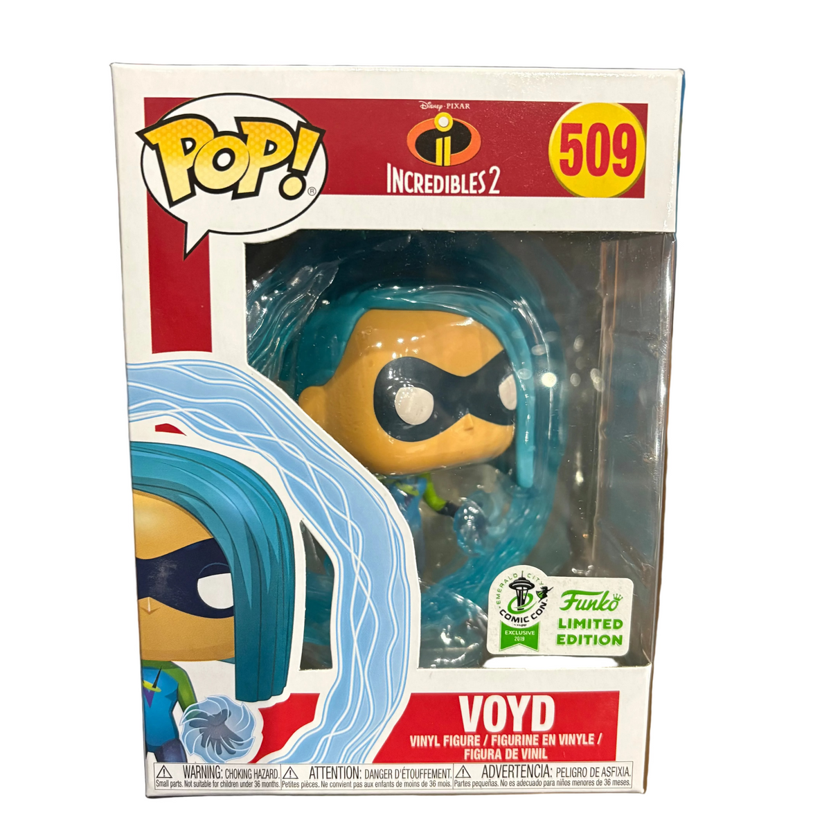 Funko Pop! Incredibles 2: Voyd (2019 Emerald City Exclusive) #509