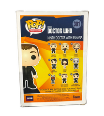 Funko Pop! Doctor Who: Ninth Doctor with banana (Hot Topic Exclusive) #301 (light box damage)
