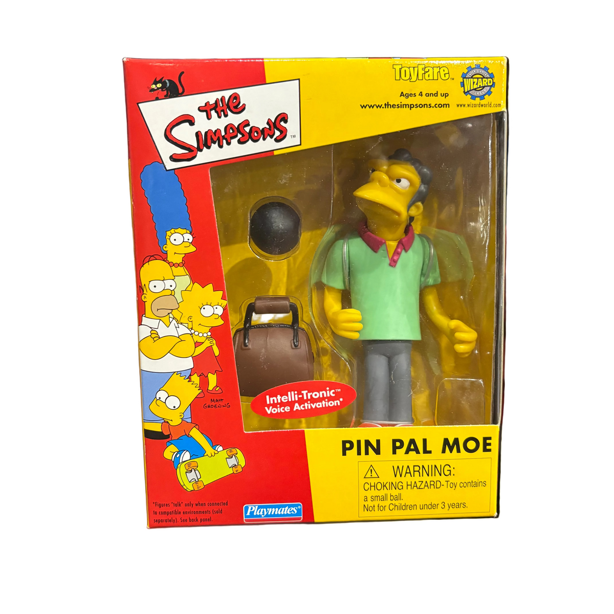 Playmates: The Simpsons - World of Springfield Interactive Pin Pal Moe